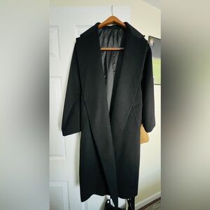 Uniqlo Black Women's Wool Coat